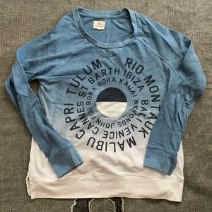 Sundry blue-gradient sweatshirt size “2”